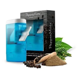 PepperMate Pepper Mill Aqua - Picture 1 of 3