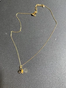 Kate Spade TEA TIME Halskette vergoldet CZ Steine Alice im Wunderland - Bild 1 von 5