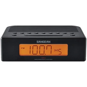 Sangean RCR-5BK AM/FM Digital Tuning Clock Radio,Alarm Clocks & Clock Radios - Picture 1 of 1