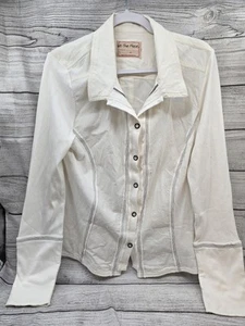 Free People Tiny Button-Up TopSize XL - Picture 1 of 9