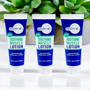 Epsom-It Soothing Muscle Epsom Salt Lotion Tube, 3.5 Fl Oz Lot Of 3 - Picture 1 of 6