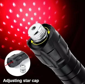 1000m Red Laser Pointer Laser Pen Powered Visible Beam Light +Battery New - Picture 1 of 13