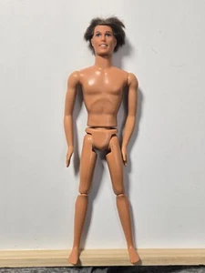 Vtg Barbie KEN Brunette Doll Rooted Hair Articulated Nude 4 Ooak C100 - Picture 1 of 12