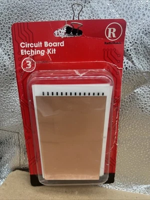 RADIO SHACK  277-0159 Circuit Board Etching Kit Level 3 Advanced NOS NEW! CIB - Image 1 of 2
