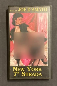Vhs Joe D'Amato NEW YORK 7a STRADA soggetto nudo - Picture 1 of 4