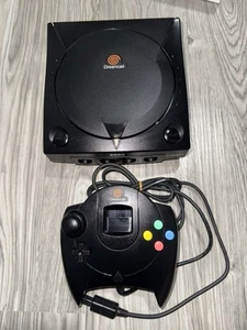 SEGA Dreamcast Black Color Model Limited Console set (HKT-3000) NTSC-U/C - Picture 1 of 9