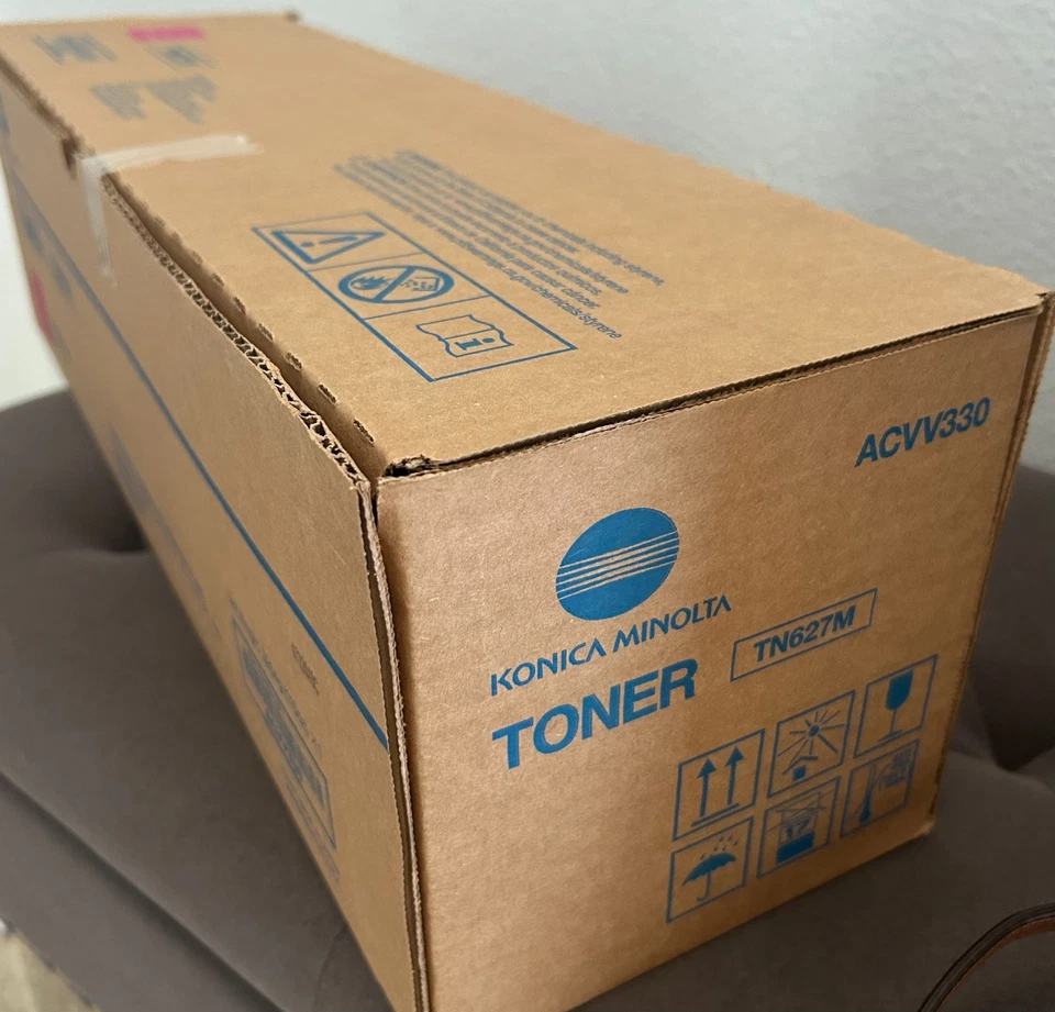 Tóner magenta original Konica Minolta TN627M Accurio Press C12000 C14000 Foto 1 de 1