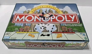 Vintage Parker Brothers Monopoly Deluxe Edition Brettspiel - Parker Brothers 1998 - Bild 1 von 9