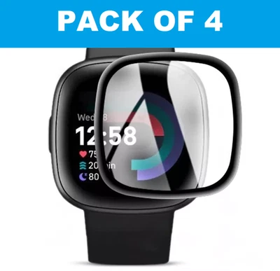 Für Fitbit Versa 2/3/4 Sense 1/2 Full Cover TPU Folie Displayschutzfolie
