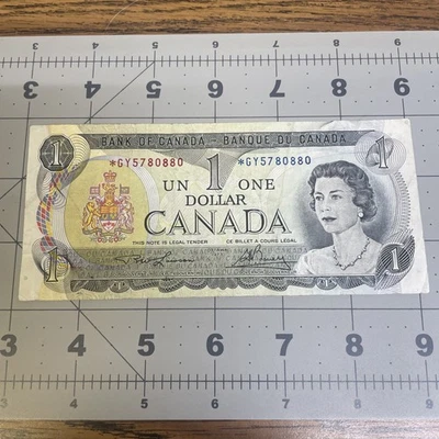 1973 Canadian $1 Bill Replacement Note *GY5780880 - Image 1 of 2