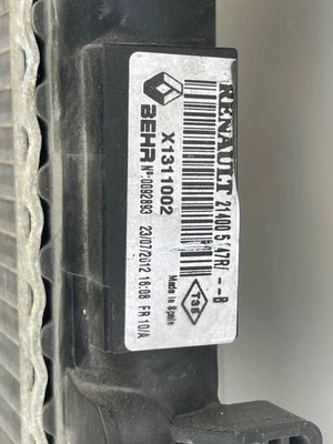 21400547R RADIADOR DE AGUA PARA RENAULT MASTER II 2003 1160472 - Imagen 1 de 4