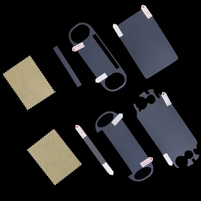 Front and Back Screen Protector Film for PS Vita PSV1000/2000 HD-Transpar.SE - Image 1 of 4