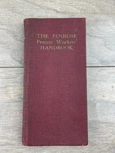 The Penrose Process Workers' Handbook Gamble 1943 4th Edition Photo-Engraving - Picture 1 of 8