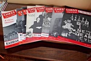 1942 The Chess Review Magazine Monthly Russia, China, USA 8  Issues - Picture 1 of 14