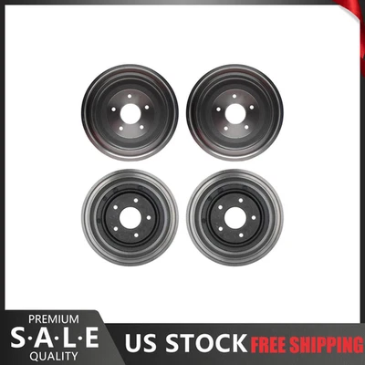 Kit de tambores de freno delanteros traseros Pontiac GTO 1967-1968 - Raybestos Foto 1 de 4