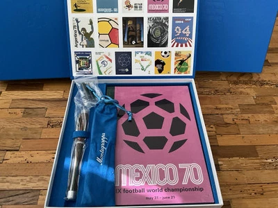 PLUMA ESTILOGRÁFICA MONTEGRAPPA ZERO FIFA ZERO MEXICO 14KT EF NUEVA EN CAJA EDICIÓN LIMITADA Foto 1 de 4