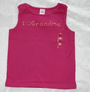 Gymboree FIESTA DEL SOL I Love Grandma Top NWT Sz 6 - Picture 1 of 3