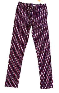 NWT NEW Gymboree print leggings cotton blend 7 8 years old girl M MEDIUM - Picture 1 of 4