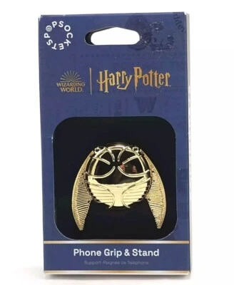 POPSOCKETS HARRY POTTER METALLIC PUFFY GOLDEN SNITCH PHONE GRIP & STAND FREE S/H - Image 1 of 4