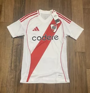 Adidas River Plate Home 24/25 Size XS White/Red New With Tags! X5098 - Picture 1 of 5