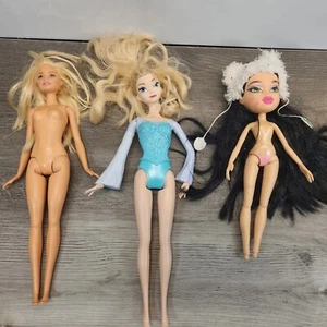 Barbie Bratz Elsa LOT #5 Three Dolls - Picture 1 of 14