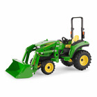 1:16 John Deere 2038r Tractor With Loader Replica Toy