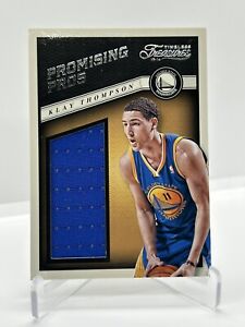 2013-14 Panini Timeless Treasures Game Worn Jersey Patch Materials Klay Thompson
