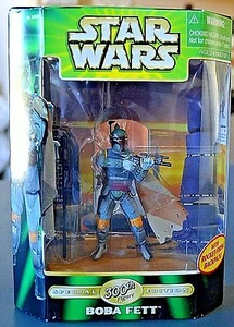 Star Wars Toys Boba Fett Figurine 300th Special Edition, by Hasbro Jedi 2000 - Picture 1 of 4