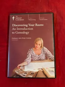The Great Courses Discovering Your Roots: An Introduction to Genealogy 3 DVDs M- - Imagen 1 de 3