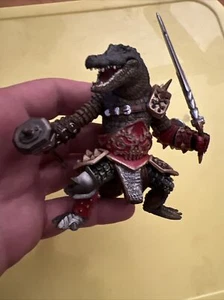Papo Fantasy World Crocodile Mutant 2008 Actionfigur Medieval Mythical Warrior - Bild 1 von 4