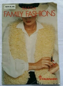 Cleckheaton Family Fashion in 8 & 12 ply Knitting Pattern - Used - Picture 1 of 8