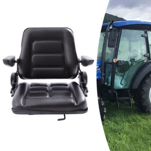 Sedile sospensione carrello elevatore universale nero adatto a Clark Cat Hyster Yale Toyota nuovo - Foto 1 di 11