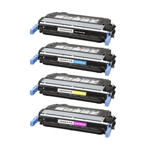 4 Toner Cartridge For HP Colour LaserJet 4700dn 4700dtn 4700n 4700ph+ Q5950A - Picture 1 of 5