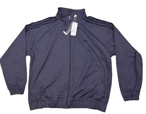 Adidas Originals Cotton Jacket Zip dark gray Men's Size L - Picture 1 of 12