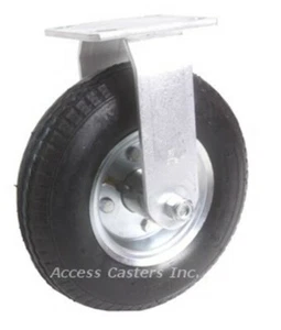 Rodamientos de bolas neumáticos con rueda rígida 8PPNTR 8" 295 libras de capacidad - Imagen 1 de 3