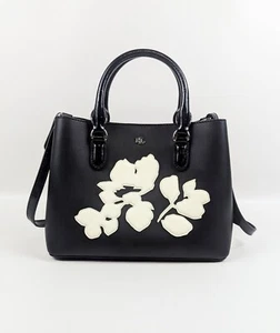 Lauren Ralph Lauren Satchel Floral Applique Mini Marcy II - Picture 1 of 7