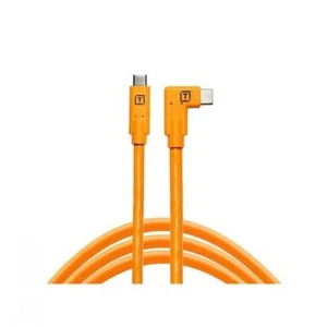 Cable de ángulo recto Tether Tools TetherPro 4,6 m USB-C a USB-C - naranja - Imagen 1 de 1