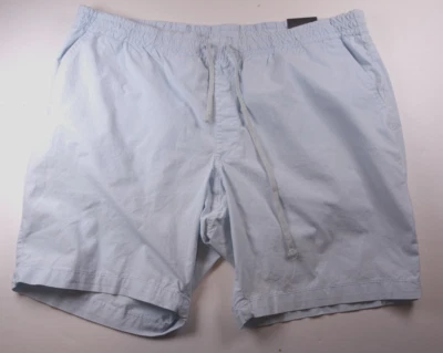 Shorts casuais popeline azul claro loja masculina BLOOMINGDALE'S MSRP $88 40x8 40 - Imagem 1 de 4