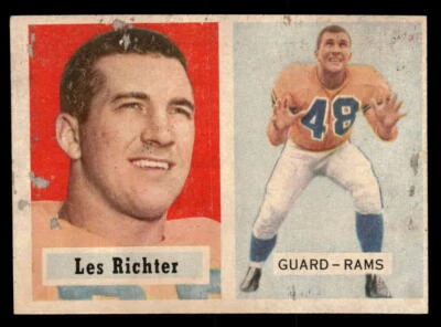 1957 Topps #10 Les Richter *Low Grade* - Image 1 of 2