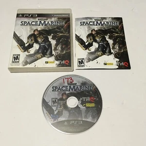 Warhammer 40.000: Space Marine (Sony PS3) CIB mit Handbuch getestet funktioniert - Bild 1 von 4