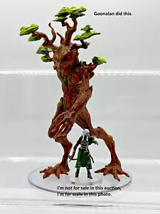 D&D Pathfinder Mini Darklands Rising 34 Arboreal Regent (Treant) UC HUGE - Picture 1 of 16