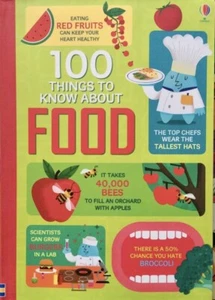 Usborne 100 Things to Know About Food Book NEW Kids Facts Educational Homeschool - Bild 1 von 4