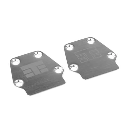 Tekno TKR5031 – Skid Plate (rear, steel, all 1.x, 2pcs) - Image 1 of 1