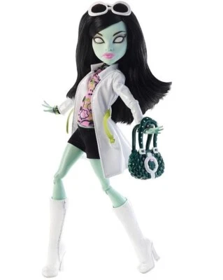 Monster High I Love Heart Moda Scarah Screams Vestido Top Abrigo Chaqueta Pulsera Foto 1 de 3