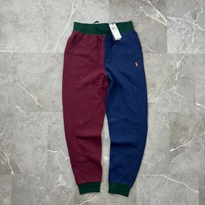 POLO RALPAH LAUREN SWEATPANTS BOYS MEDIUM 10-12 COLORBLOCK COLOR BLOCK JOGGER - Picture 1 of 12