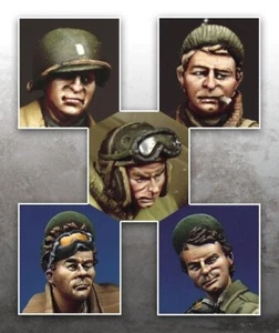 The Bodi TB-35072 1/35 EE. UU. G.I. Cabezales - Imagen 1 de 1