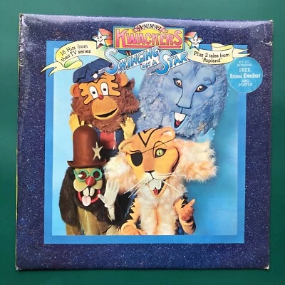 Animal Kwackers SWINGING ON A STAR Novelty Glam Rock Children's TV Soundtrack LP - Image 1 of 4