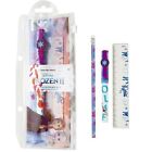 Disney Frozen Pencil Case Set With Ruler Pen Pencil With Eraser Topper Girls 