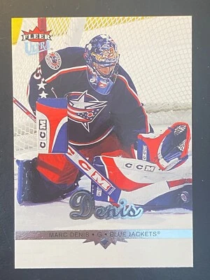 Marc Denis 2004-05 NHL Fleer  Ultra #61 Columbus Blue Jackets - Image 1 of 2