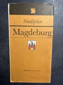 DDR Stadtplan Magdeburg ca. 1 : 20 000 | VEB Tourist Verlag - Bild 1 von 5